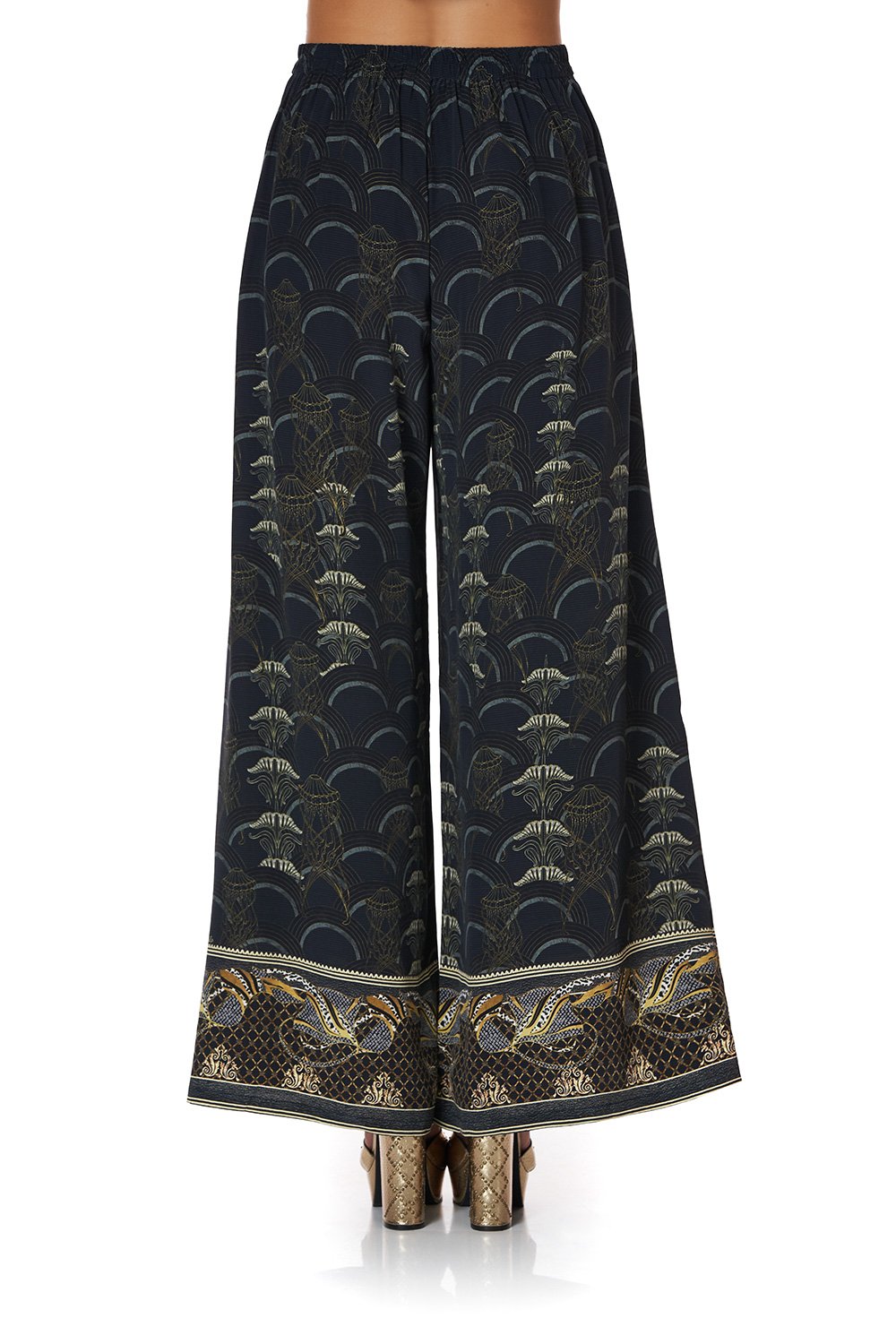 WIDE LEG TROUSER WITH FRONT POCKETS WISE WINGS