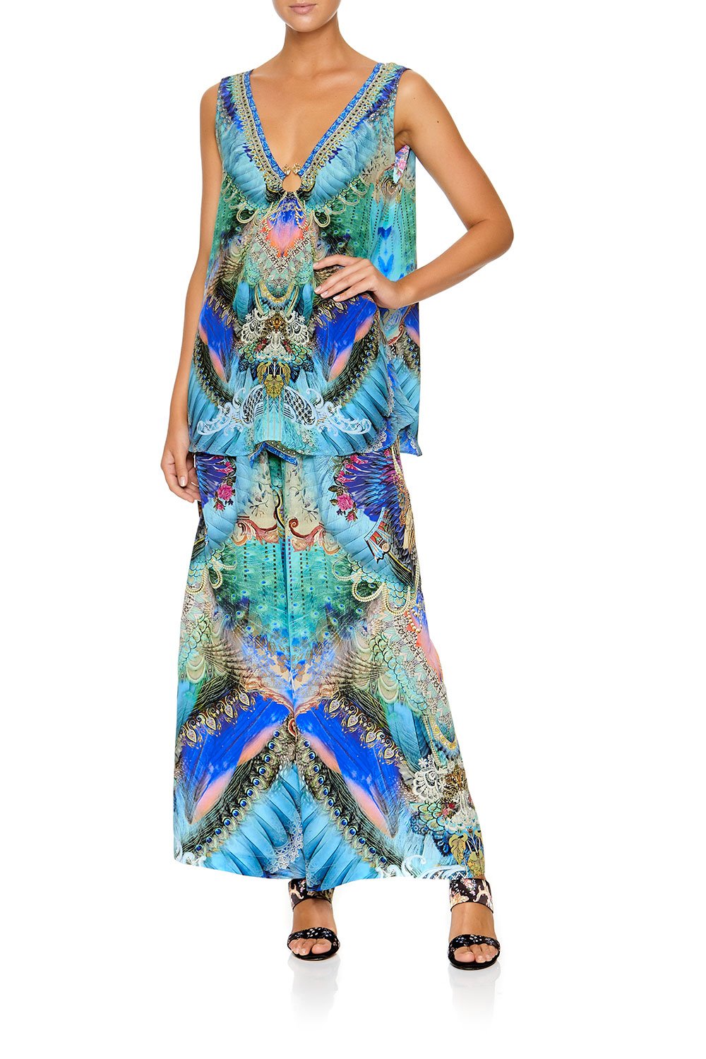 CAMILLA WIDE STRAP U-RING TOP FREEDOM FLIGHT