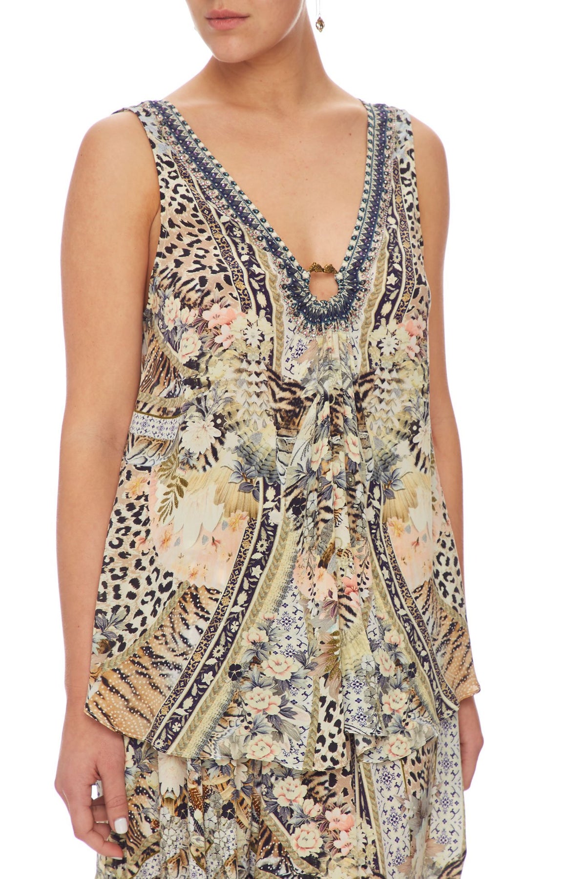 CAMILLA WIDE STRAP U-RING TOP MOTO MAIKO