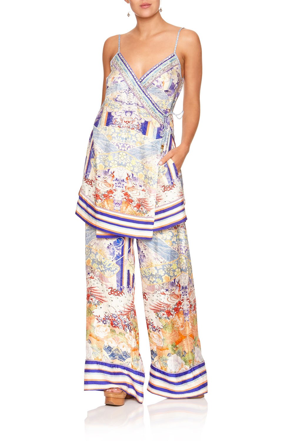 WRAP TUNIC TOP GIRL IN THE KIMONO