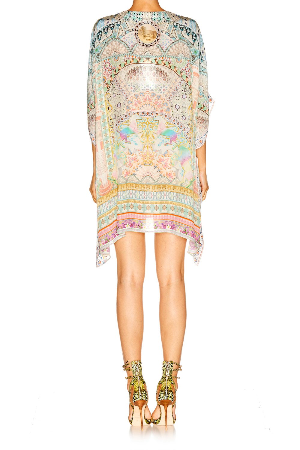 MY DUBAI DREAM SHORT LACE UP KAFTAN