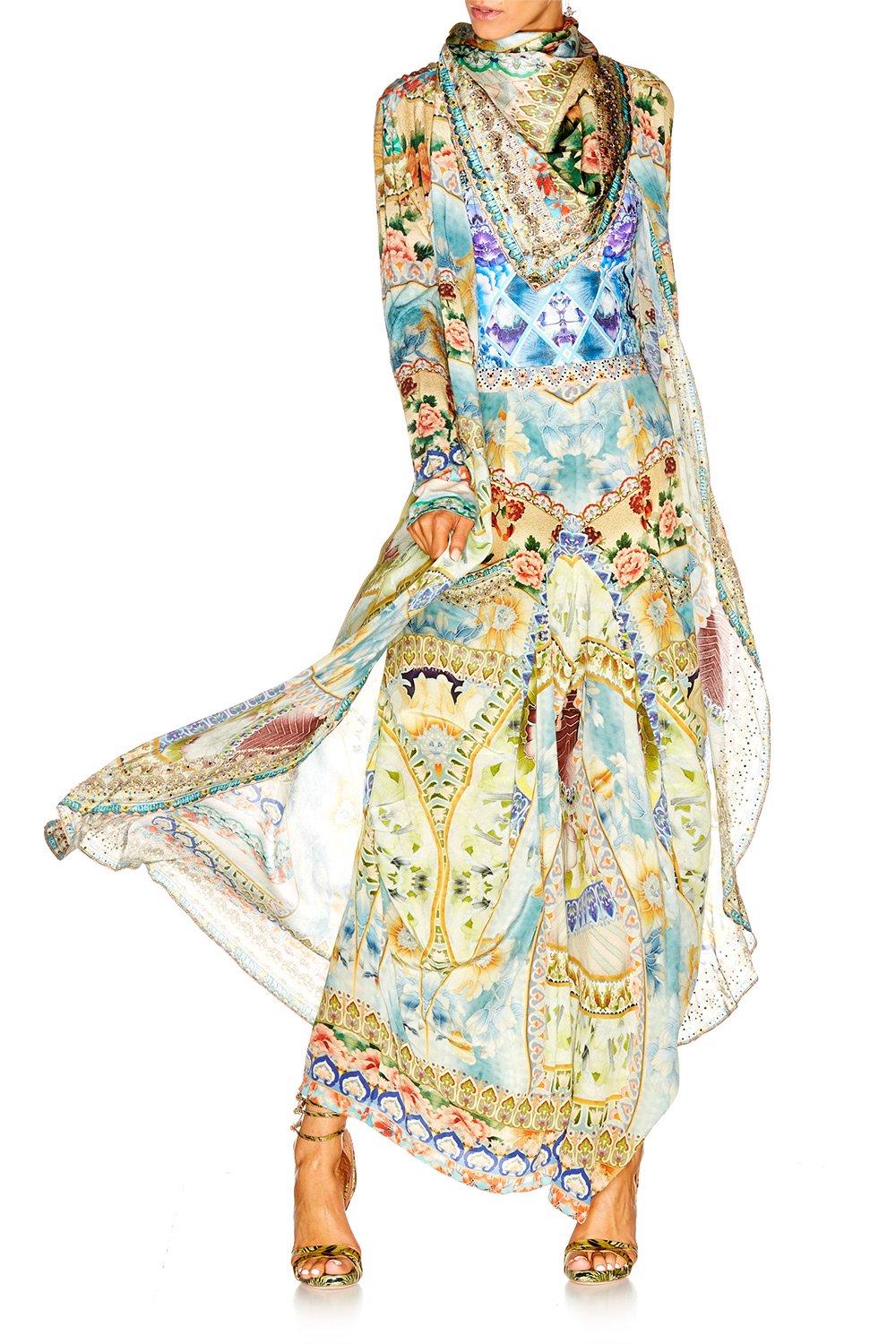 SIGN OF PEACE LONG CASUAL JACKET W POCKETS