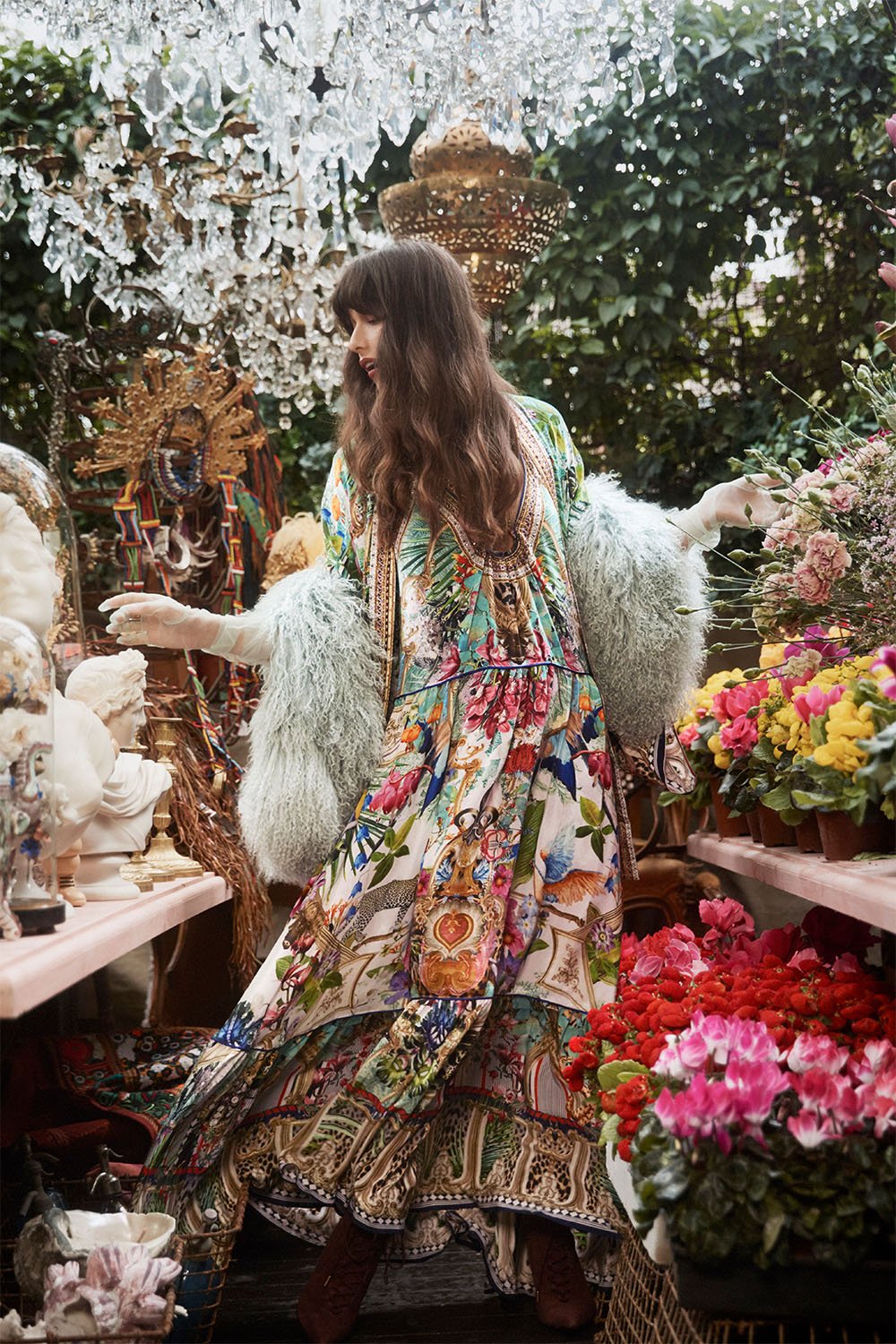 U-RING MAXI DRESS CHAMPAGNE COAST