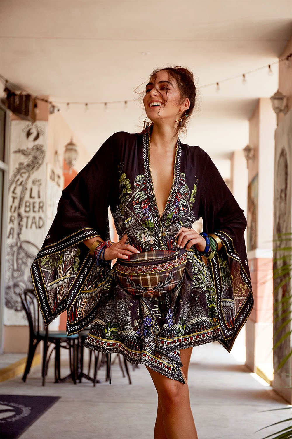 BELT BAG PAVED IN PAISLEY