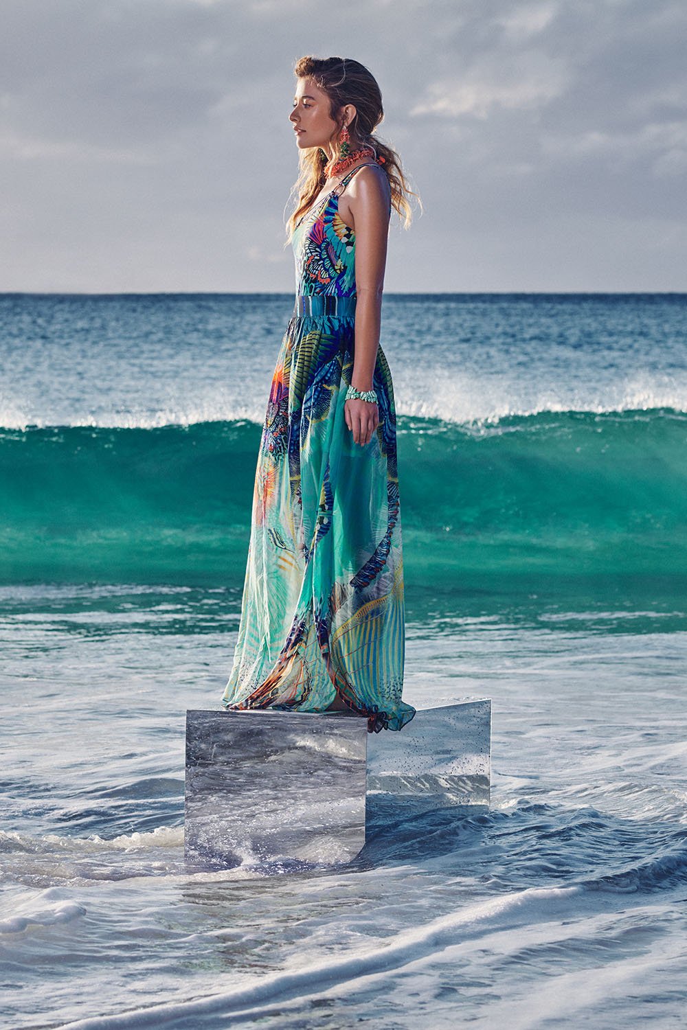 ONE SHOULDER ONE PIECE REEF WARRIOR