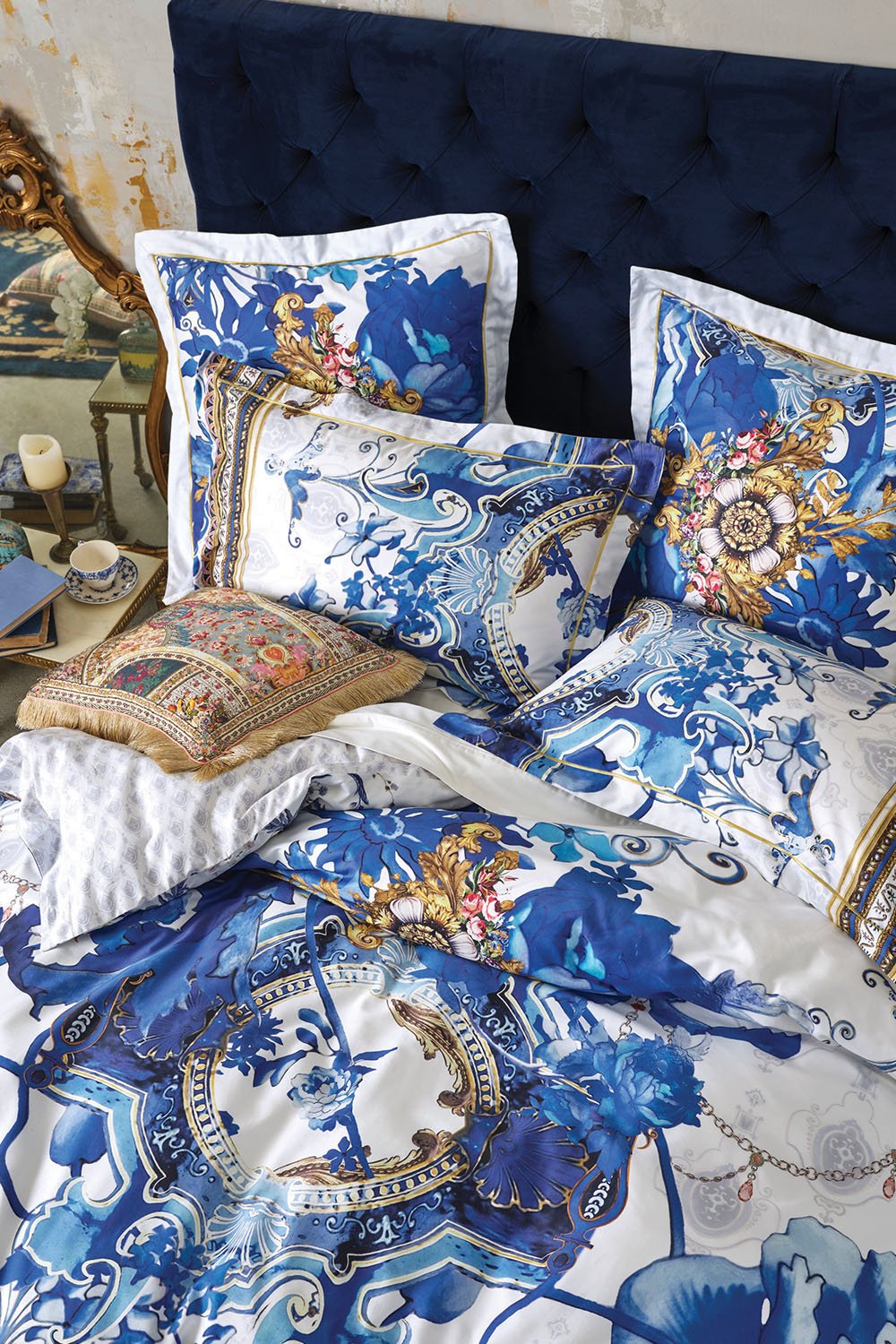 KING BED QUILT COVER SET SAINT GERMAINE