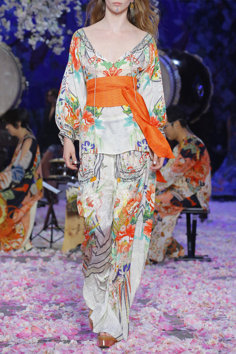 CAMILLA MS MAIKO WIDE LEG TROUSER W FRONT POCKETS