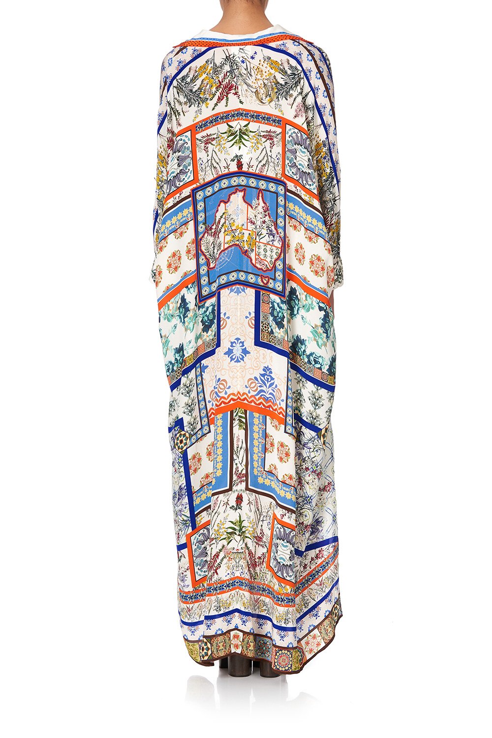 LONG COLLARED KAFTAN GONE COAST