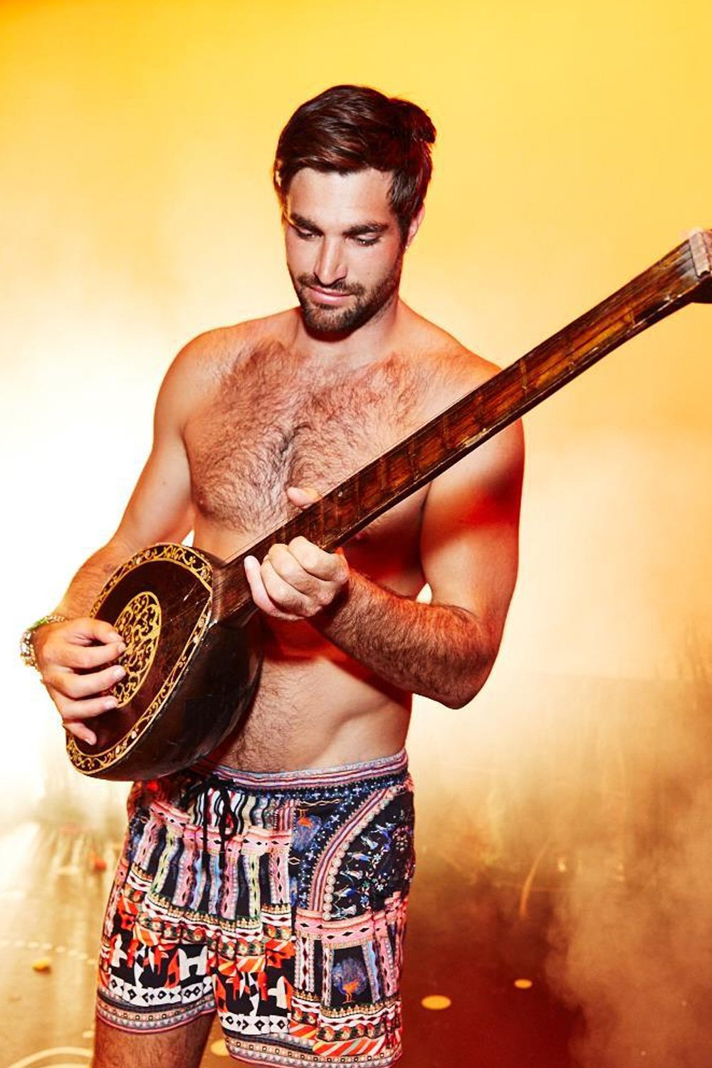 DANCING ON MY OWN MENS ELASTIC WAIST BOARDSHORT