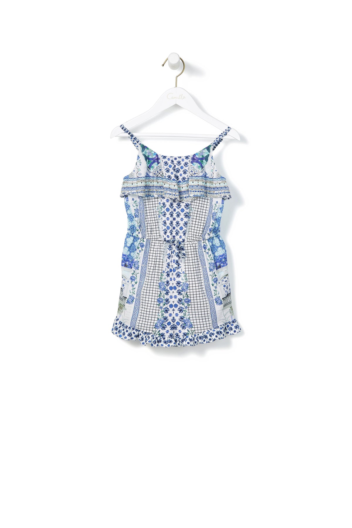 SALVADOR SUMMER KIDS PLAYSUIT W FRILL