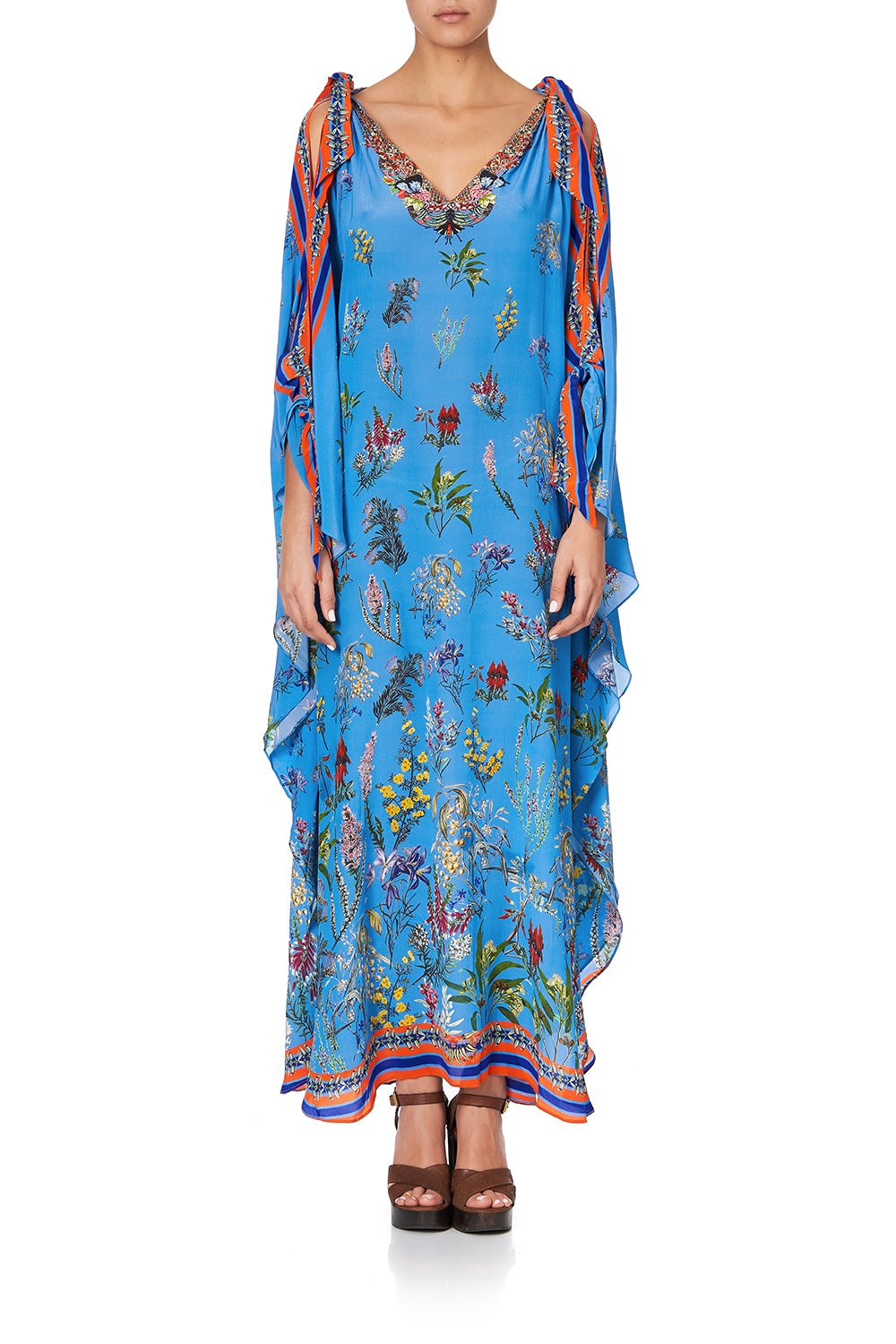 SCARF TIE KAFTAN SOUTHERN SPLENDOUR