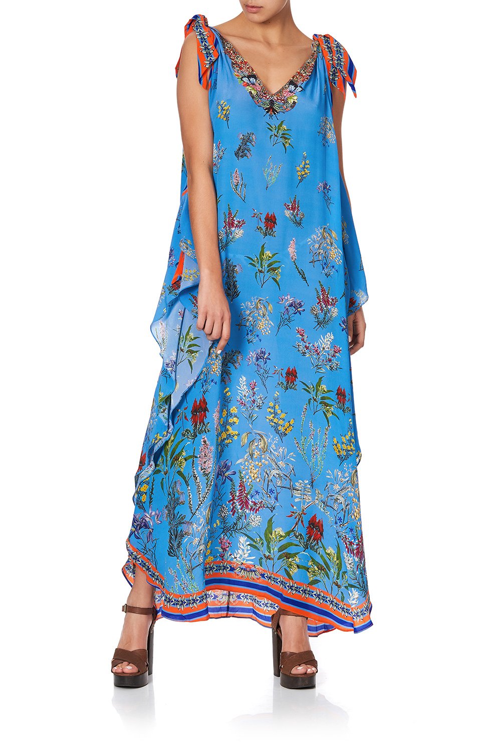 SCARF TIE KAFTAN SOUTHERN SPLENDOUR