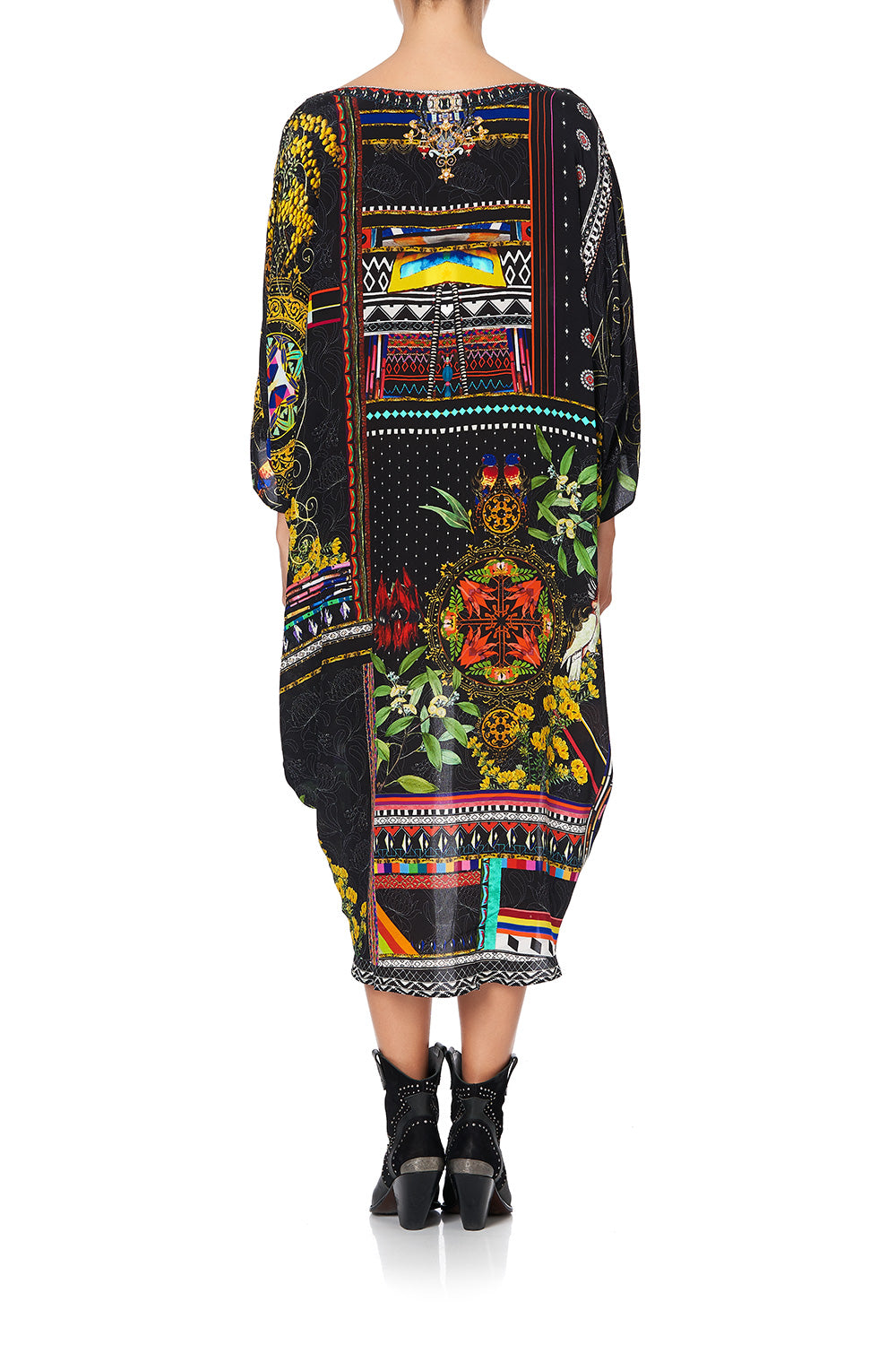 SCOOP BACK HEM DRESS BLACKHEATH BETTY