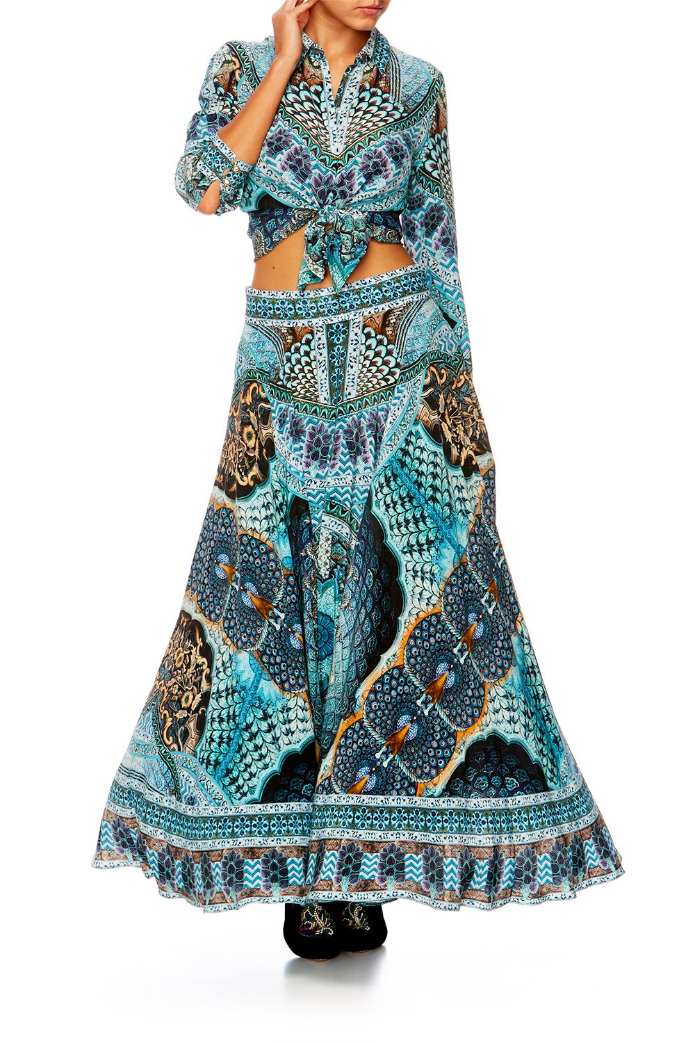 TURN ON THE CHARM CIRCLE SKIRT