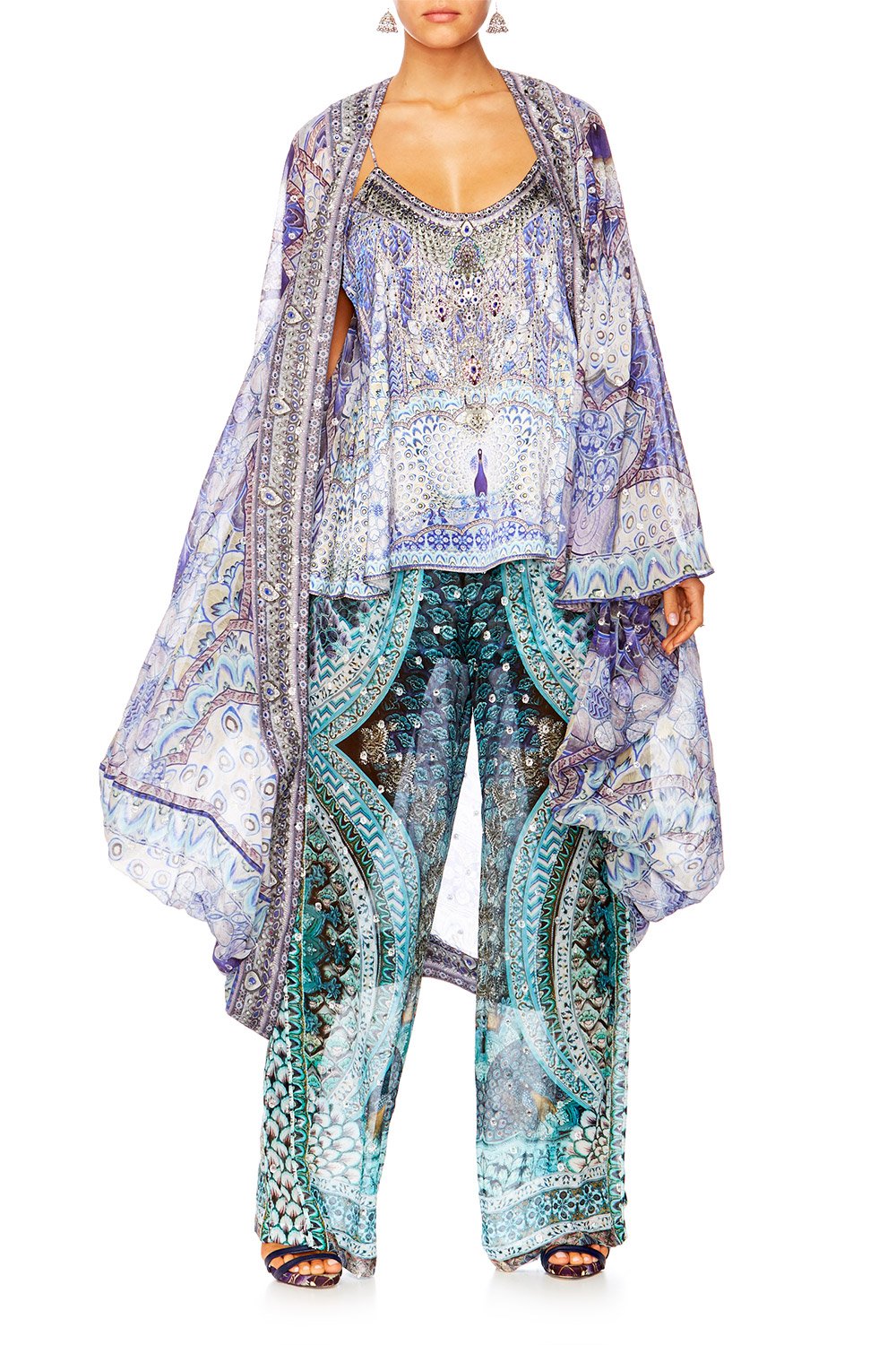 CAMILLA WINGS TO FLY T-BACK SHOESTRING TOP