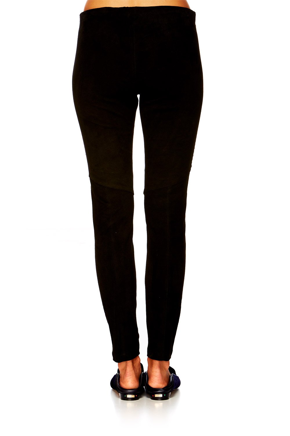 CHAMBER OF REFLECTIONS STRETCH LEATHER LEGGINGS
