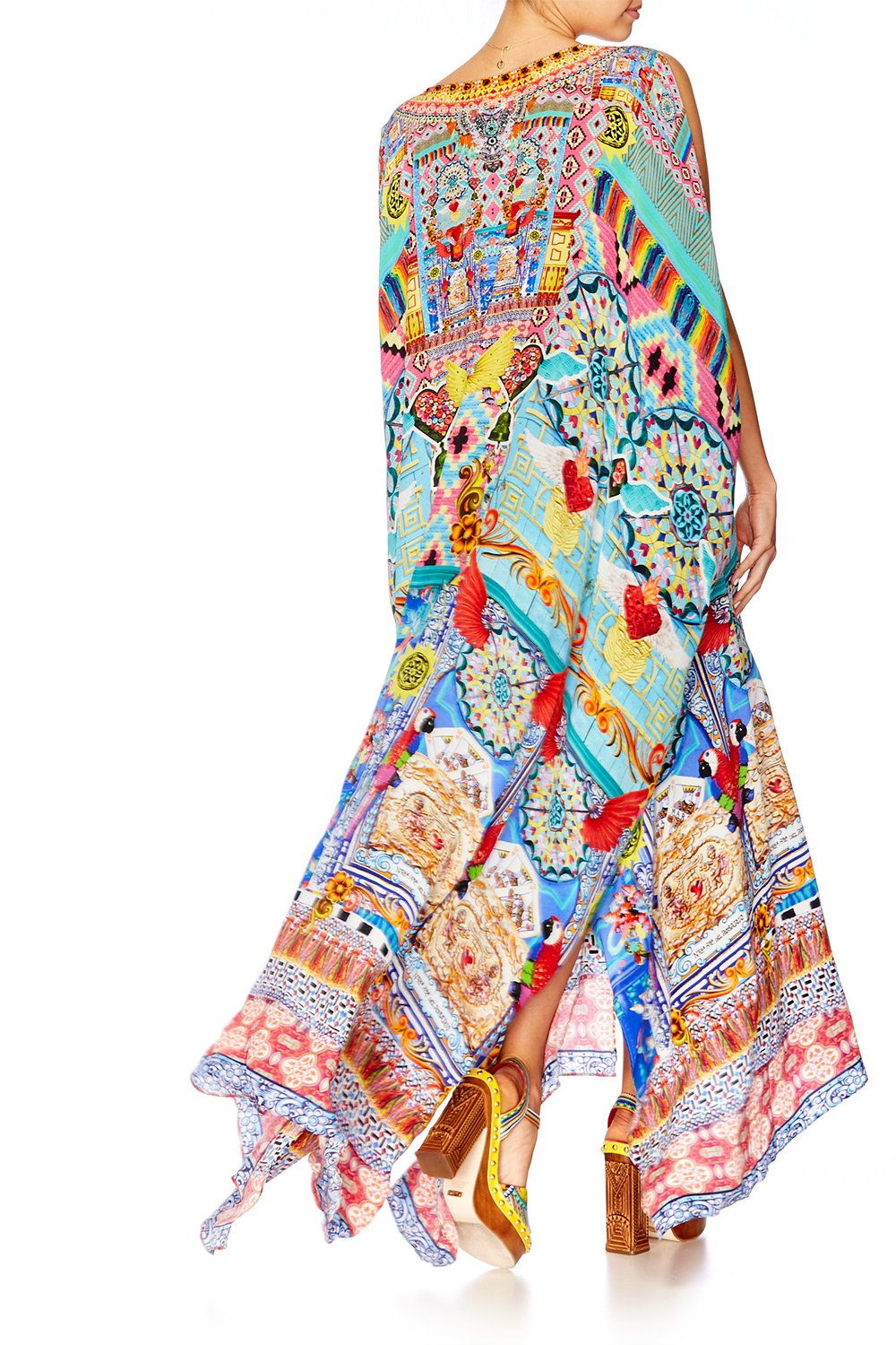 CLOSE TO MY HEART SPLIT FRONT & SLEEVE KAFTAN