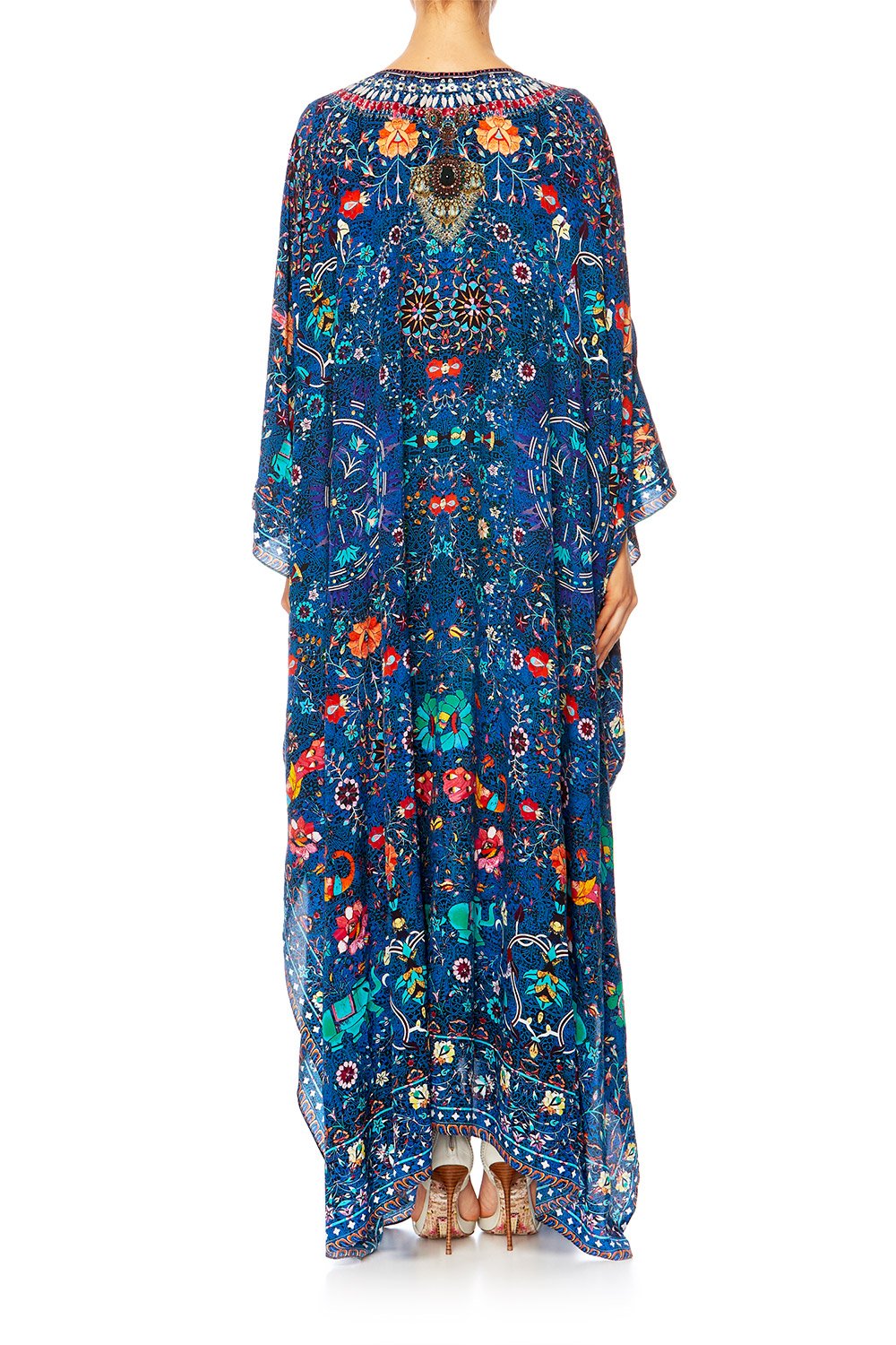 KINDNESS KALEIDOSCOPE SPLIT FRONT & SLEEVE KAFTAN