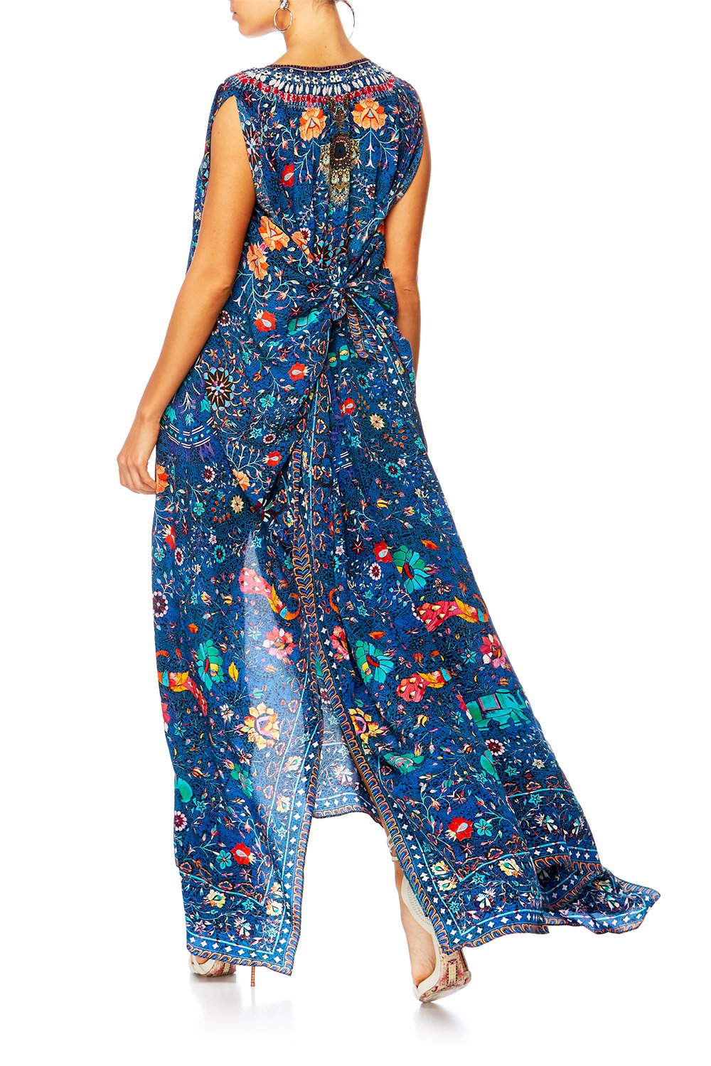 KINDNESS KALEIDOSCOPE SPLIT FRONT & SLEEVE KAFTAN