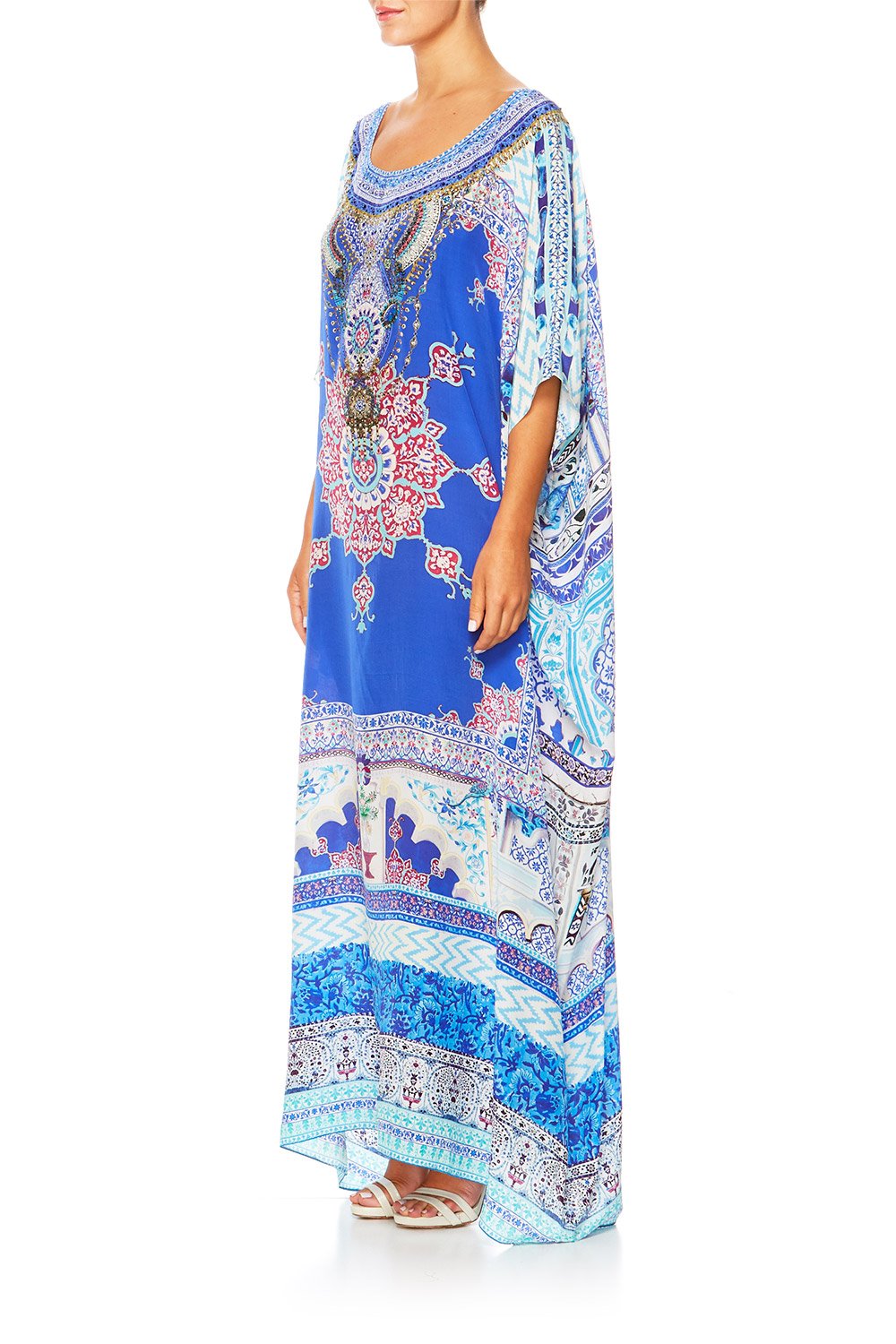 STRENGTH IN RAYS ROUND NECK KAFTAN