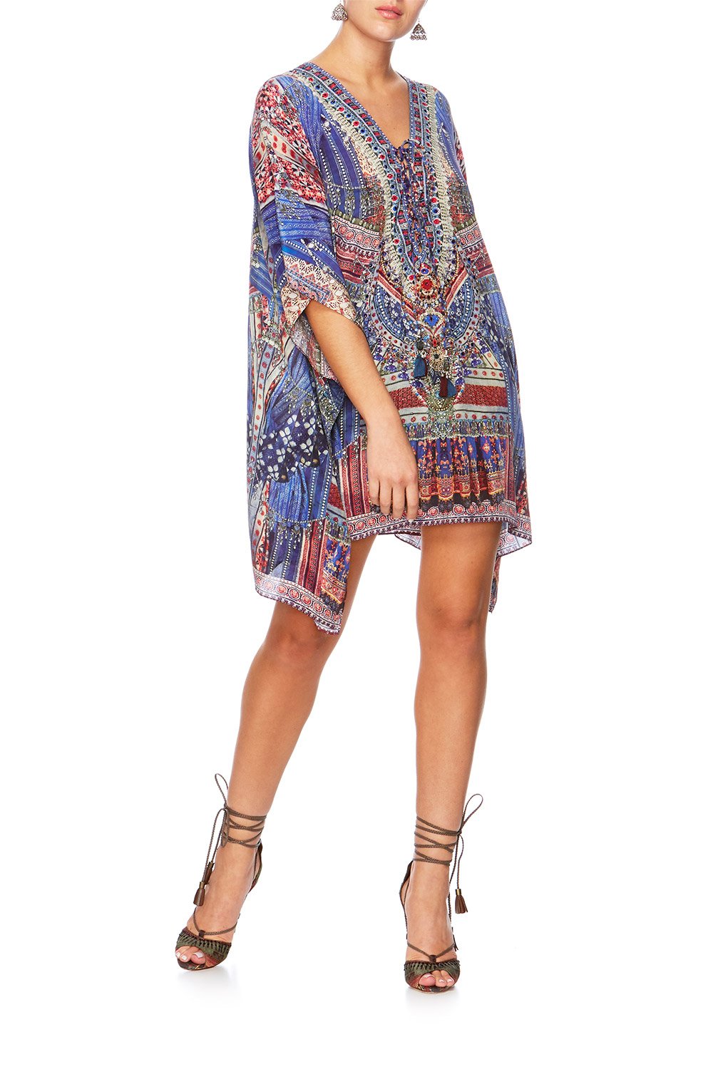 OVERNIGHT BAG SHORT LACE UP KAFTAN