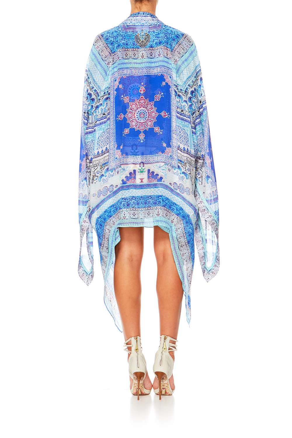 STRENGTH IN RAYS LONG DRAPED ROBE