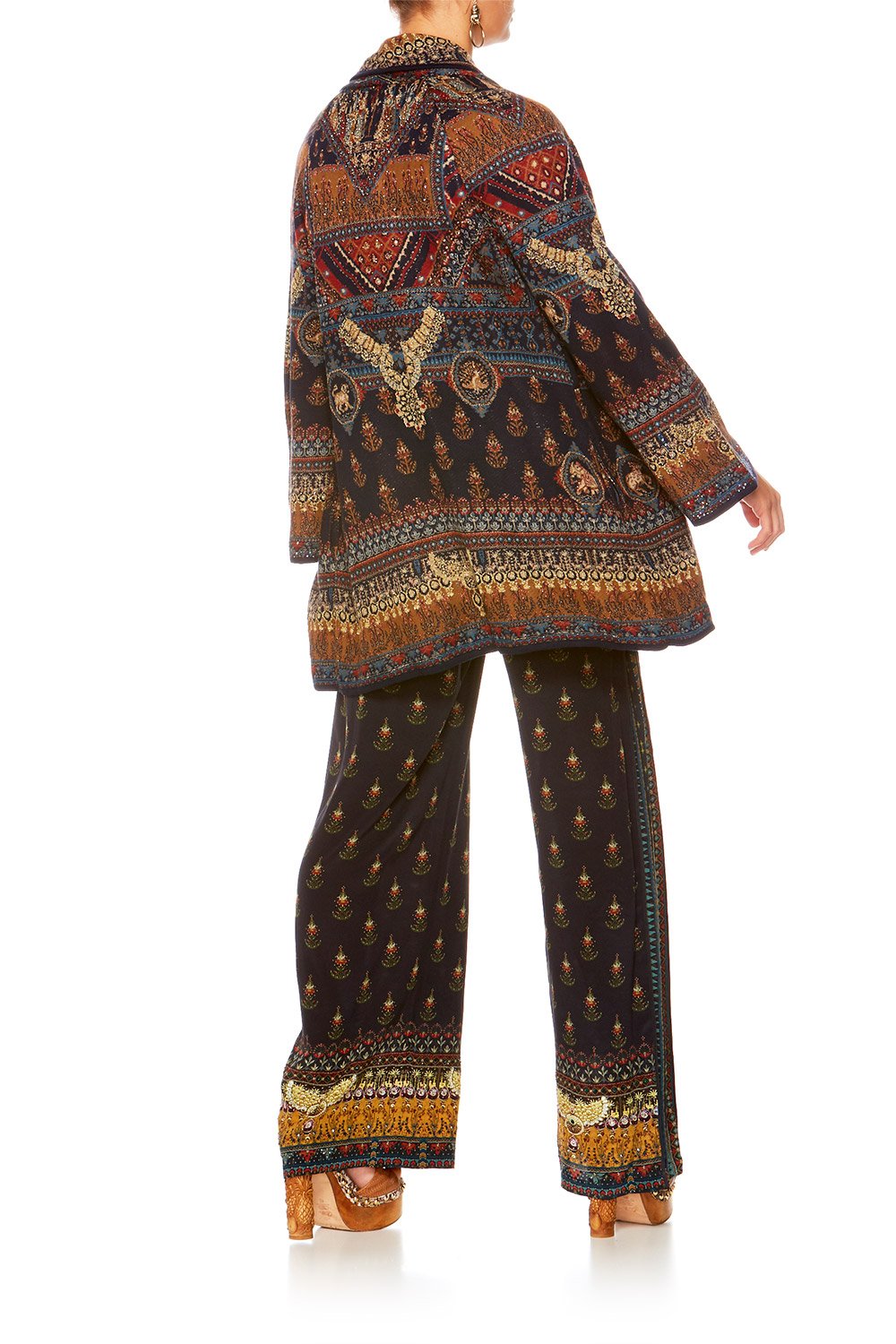 BLISS OF BOHEMIA KIMONO KNIT W TIE
