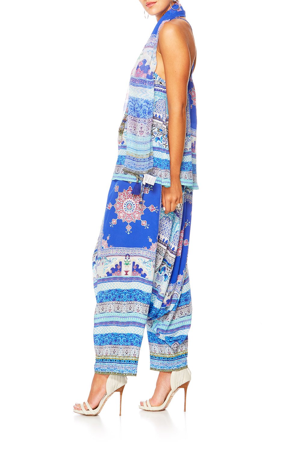 STRENGTH IN RAYS T-BACK SHOESTRING STRAP TOP