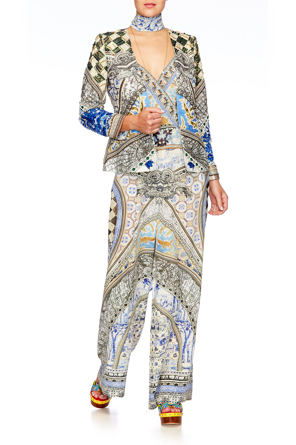 LOST IN A DREAM LOW V CROSS FRONT JUMPSUIT