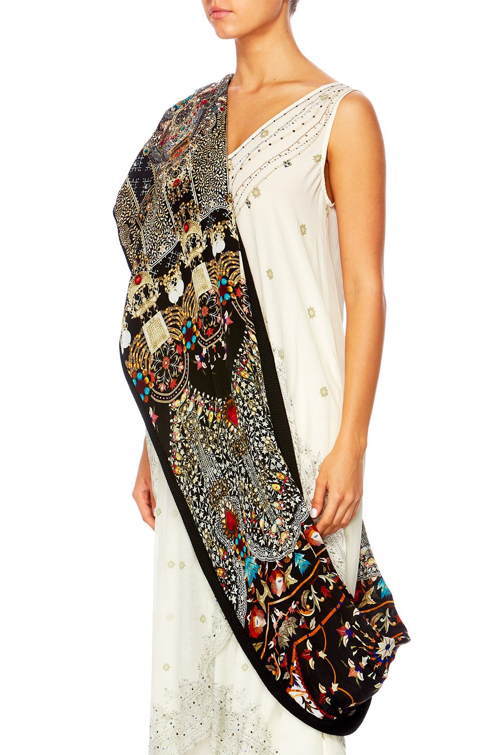 CHAMBER OF REFLECTIONS DOUBLE SIDED SCARF