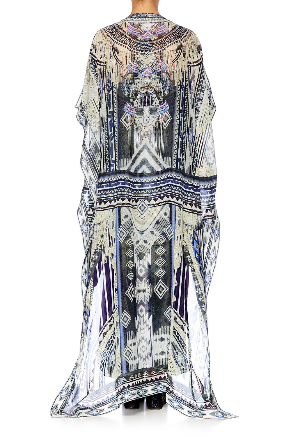 TIE THE KNOT DRAPE LONG BACK OVERLAY