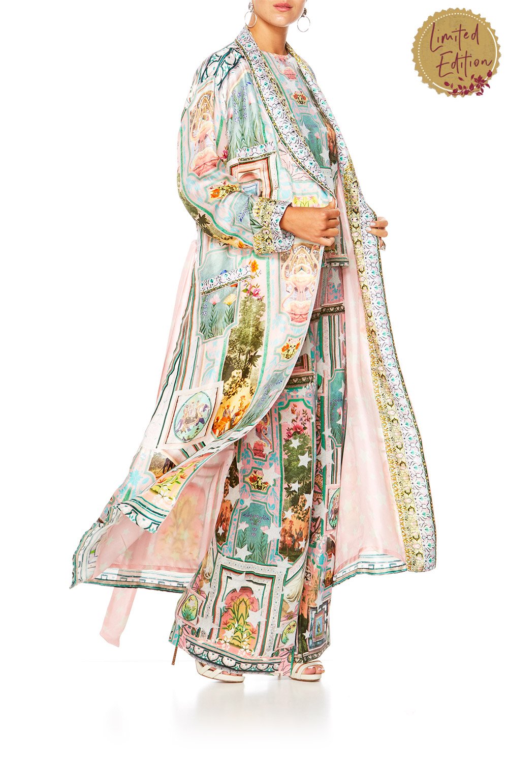 MATRIARCH MUSINGS LONG ROBE W TIE