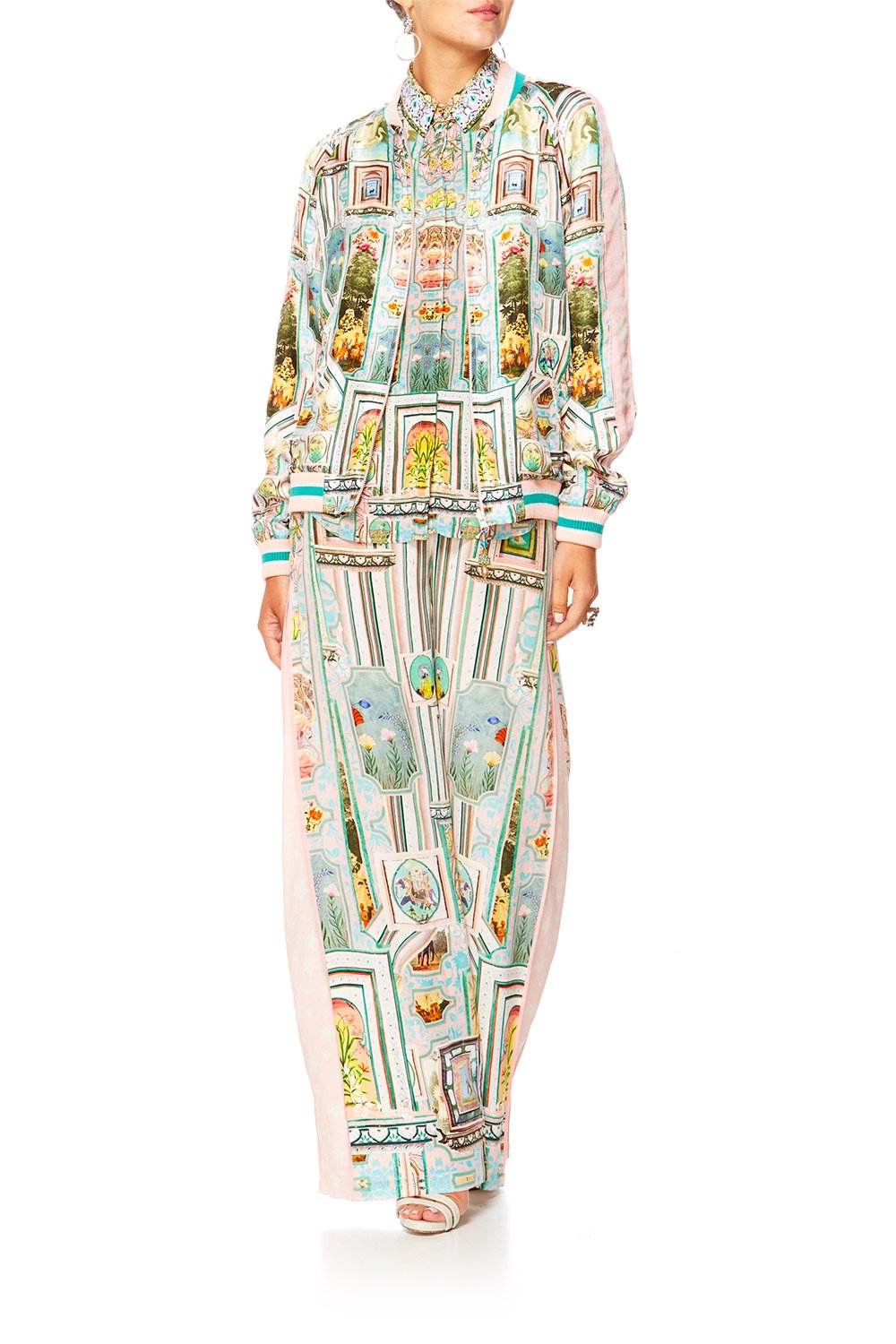 MATRIARCH MUSINGS PANTS W SIDE SPLIT