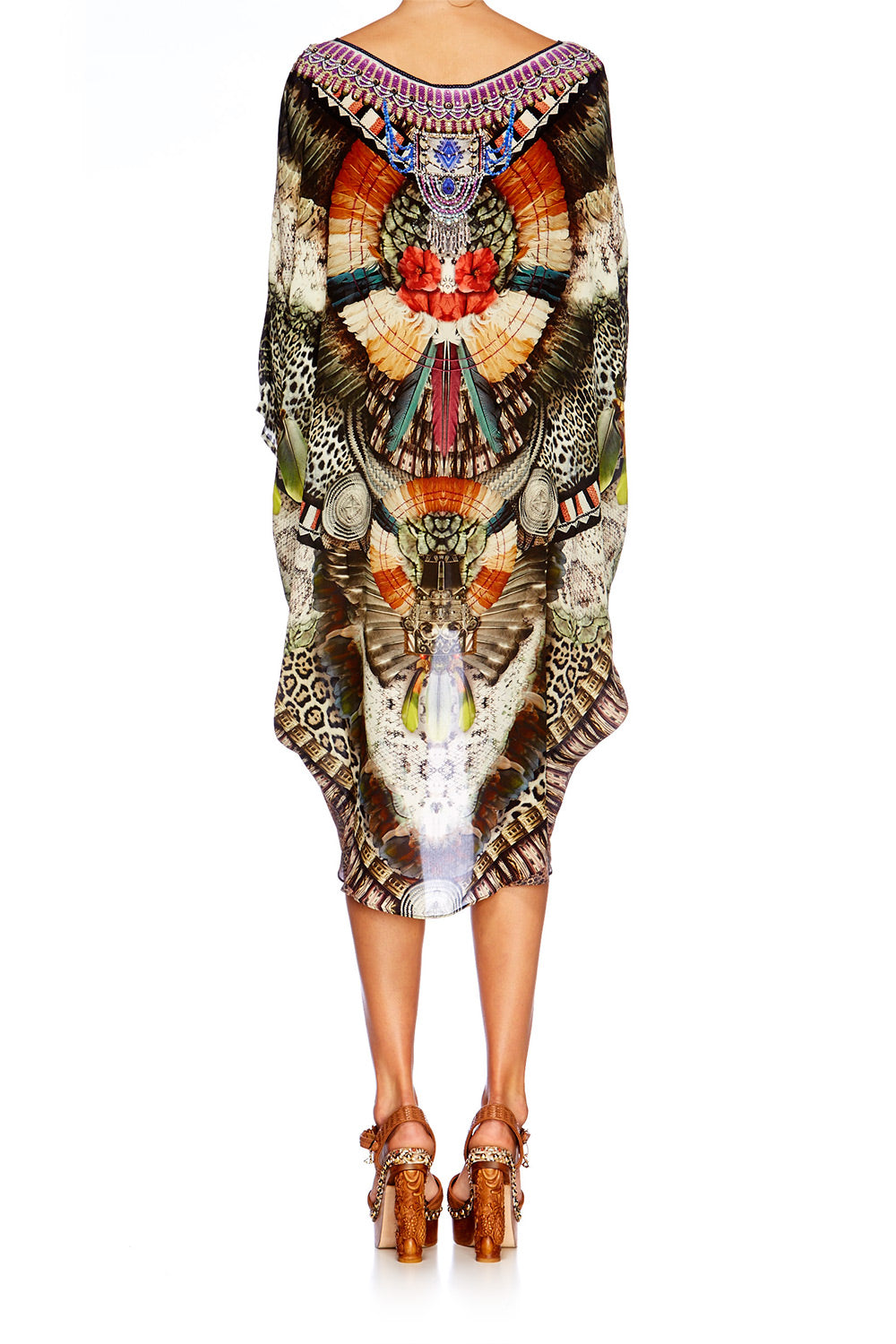 LIGHT MY FIRE SCOOP BACK HEM DRESS