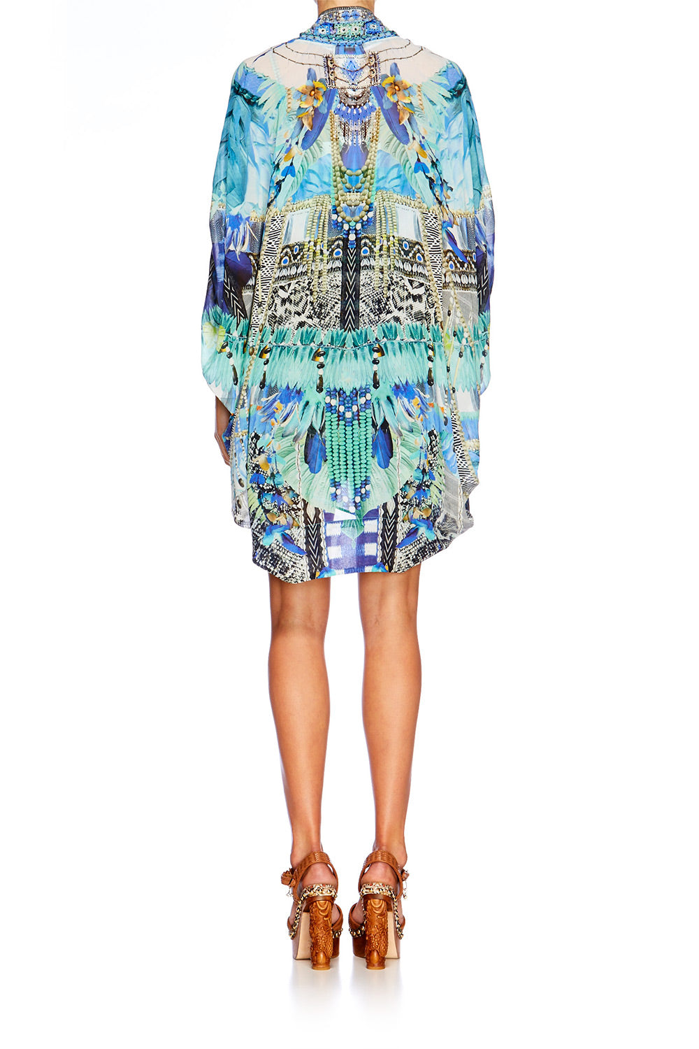 LEAVE ME WILD OPEN FRONT CARDI CAPE