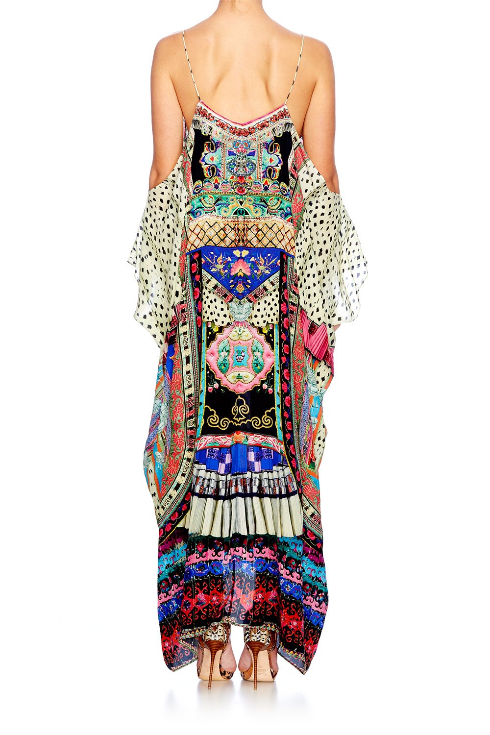 ABOUT A GIRL SHOESTRING STRAP KAFTAN