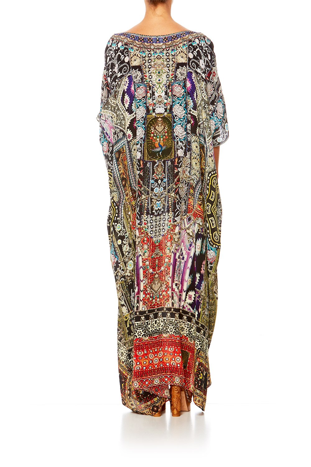 CAMILLA JAGGIS KINGDOM ROUND NECK KAFTAN