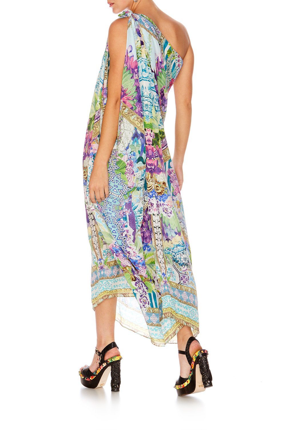 SALVADOR FIELDS FOREVER ROUND NECK KAFTAN