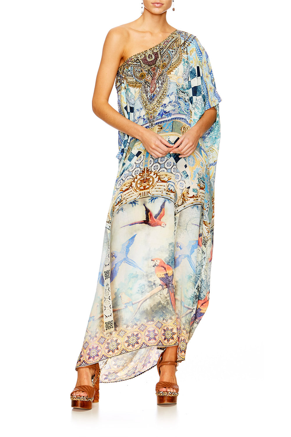 LOVERS DREAM ROUND NECK KAFTAN