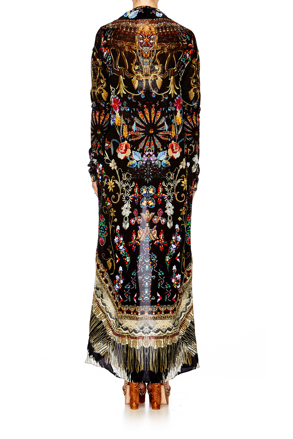 DANCING IN THE DARK LONG CASUAL JACKET W POCKETS