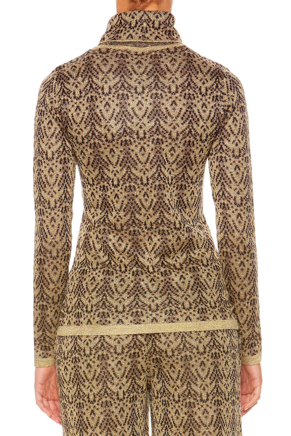 THE GYPSY LOUNGE KNITTED LONG SLEEVE SKIVVY