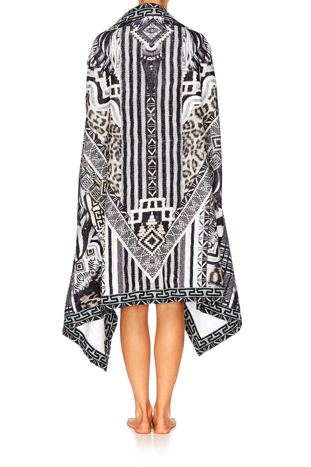 TRIBAL THEORY TOWEL PONCHO