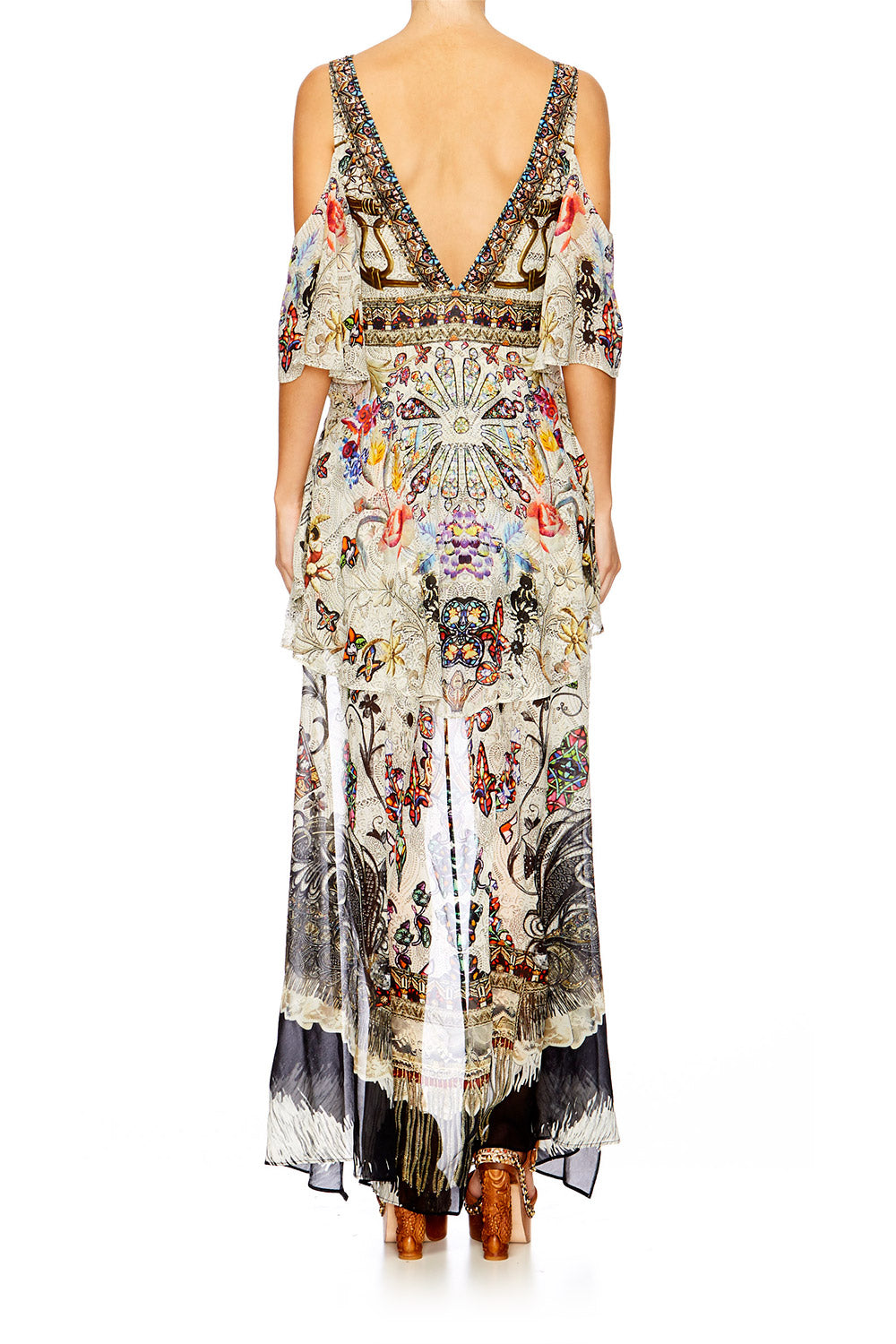 RAISE YOUR GLASS PEPLUM OVERLAY SHORT DRESS