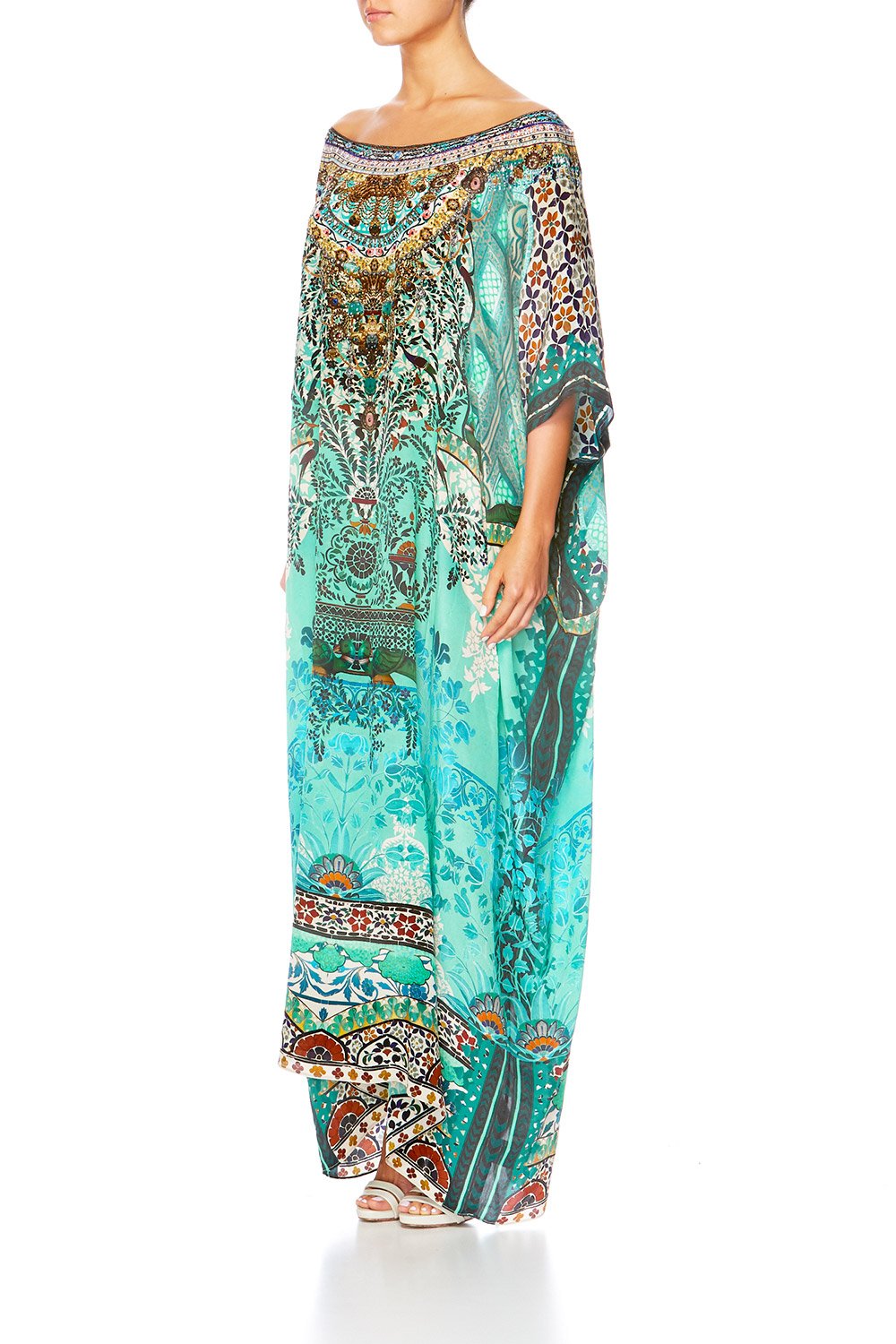 THE SPIRIT WITHIN ROUND NECK KAFTAN
