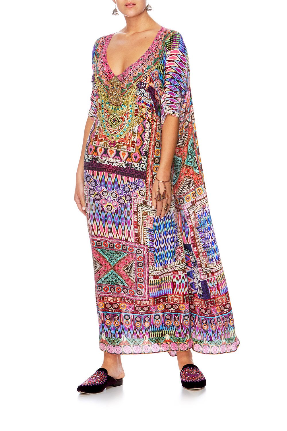 THE JAIPUR FOUR LONG V NECK KAFTAN
