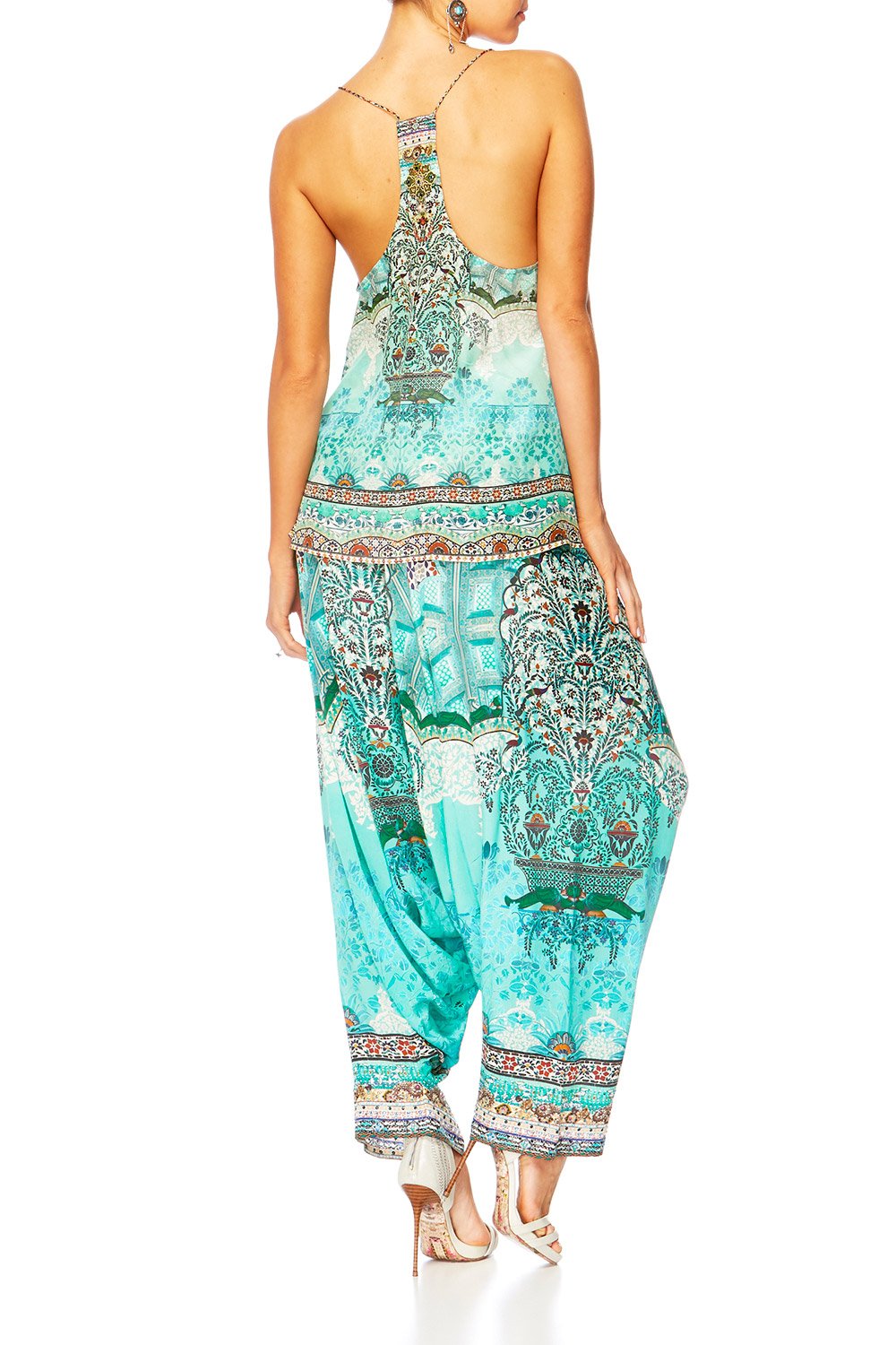 THE SPIRIT WITHIN T-BACK SHOESTRING STRAP TOP