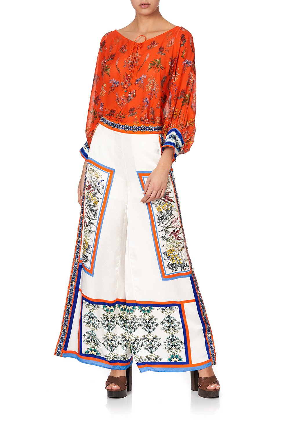 SIDE BUTTON UP PANT GONE COAST