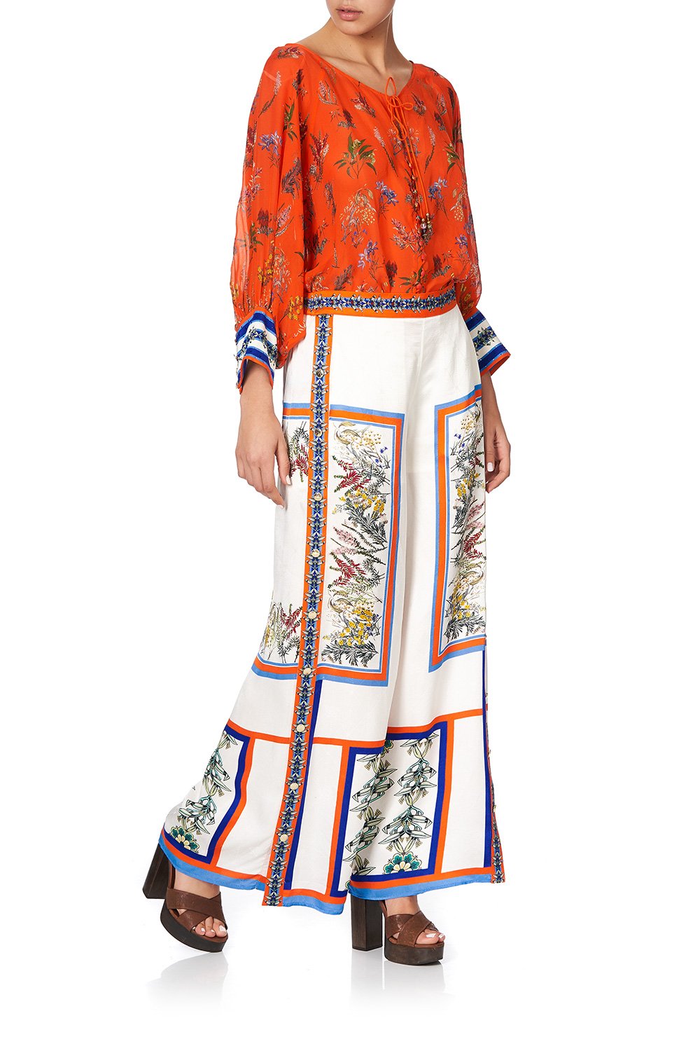 SIDE BUTTON UP PANT GONE COAST