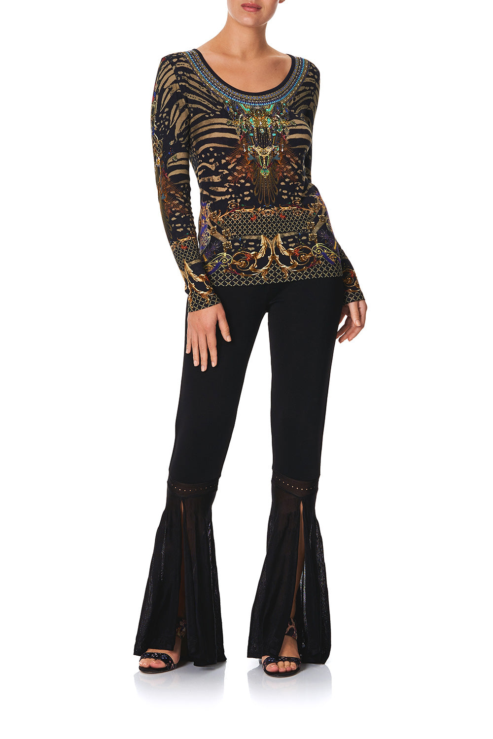 LONG SLEEVE FITTED TOP THE NIGHT WE MET