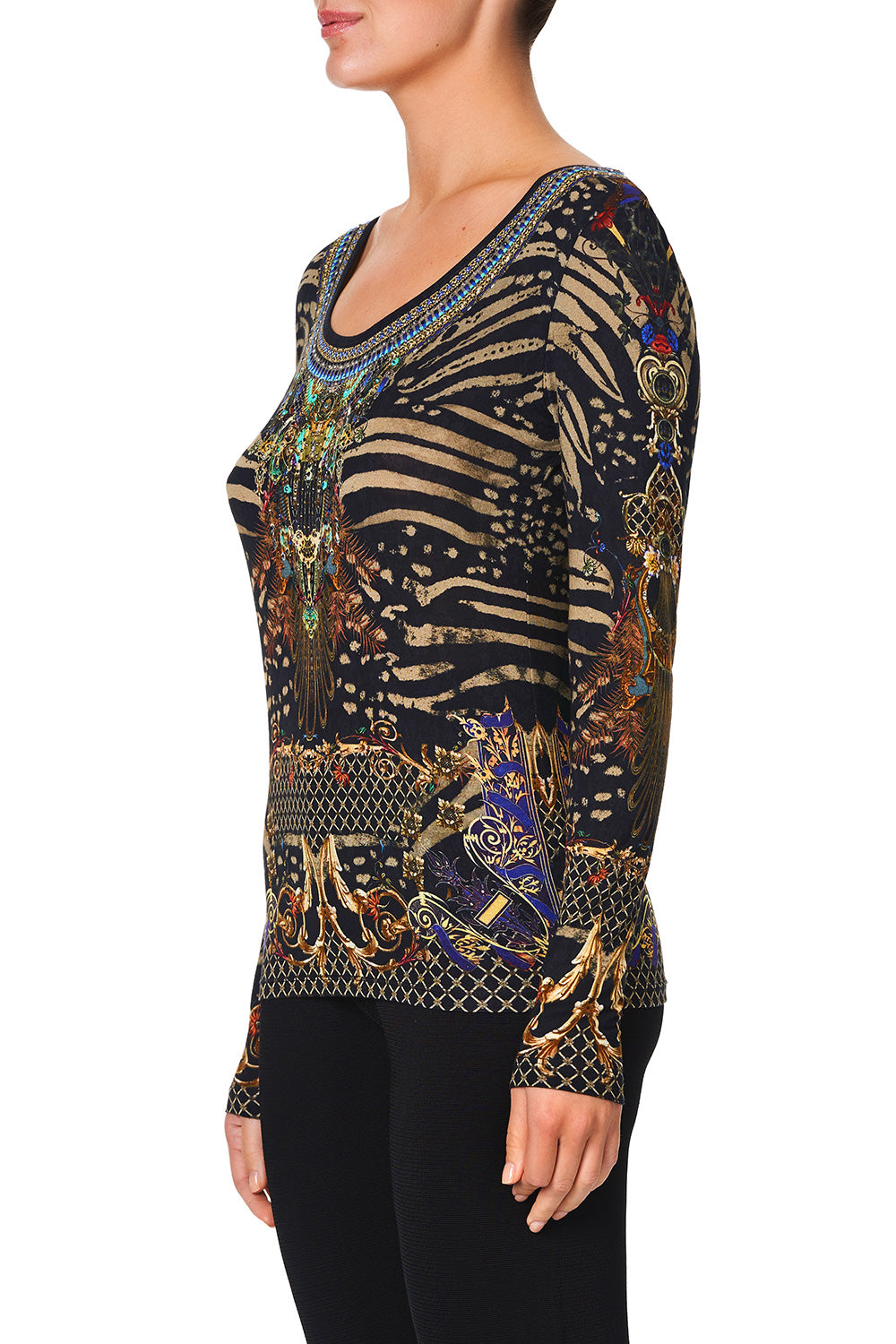 LONG SLEEVE FITTED TOP THE NIGHT WE MET